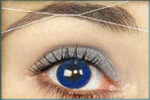 threading is an ancient hair removal technique.
